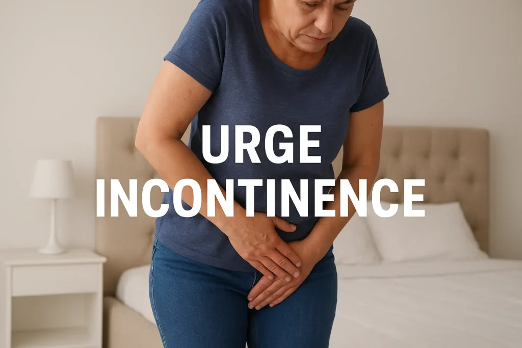 how to manage urge incontinence Leominster symptoms