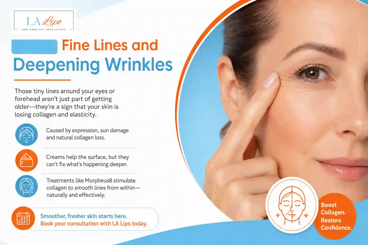 Sign #2: Fine Lines and Deepening Wrinkles Leominster
